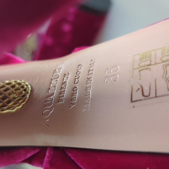 Aquazzura Mira Plateau 140mm Platform Pink Sandals - Picture 11 of 12